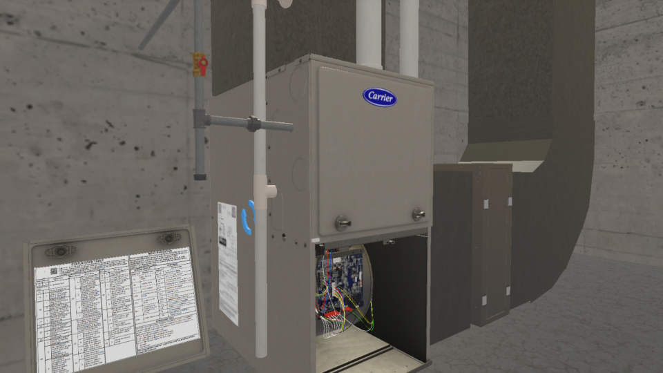 Carrier Furnace Setup